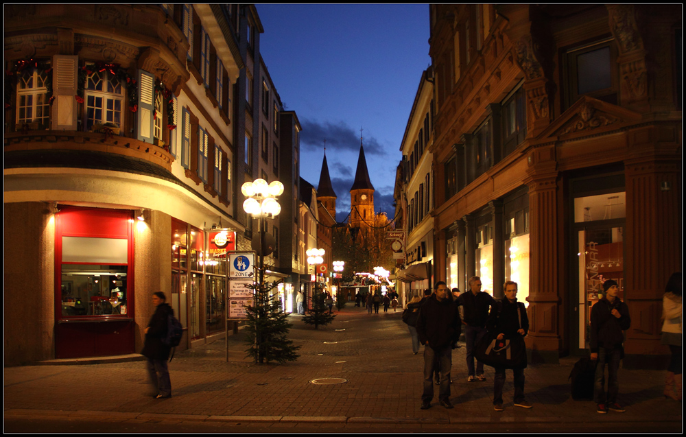 Die Lauterer Altstadt - heute, kurz vor dem großen Kitsch...