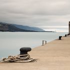 die Leere am Kreuzfahrt Terminal 