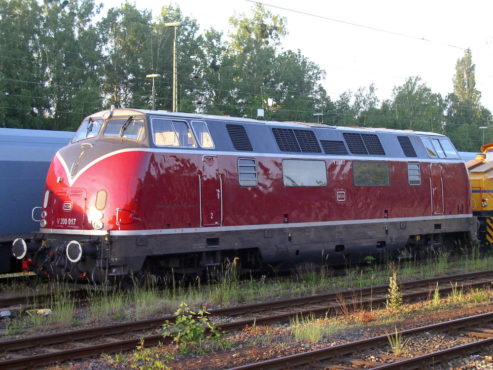 Die Legende lebt - V 200 017 im Bhf Helmstedt