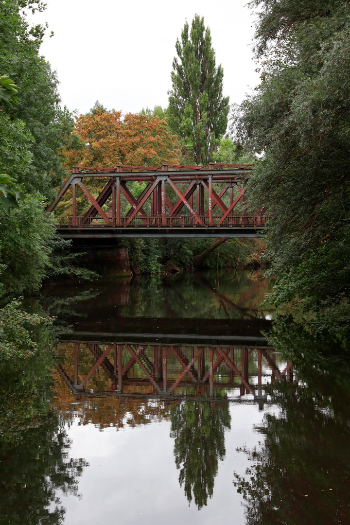 die Leine auf Höhe Maschsee II, Hannover