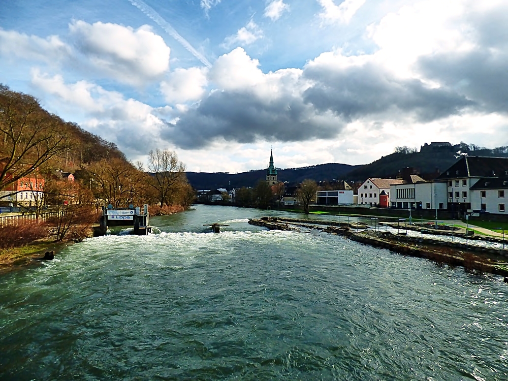 Die Lenne - Kanu-Wildwasserbahn