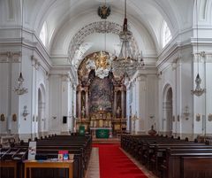 die leopoldkirche...