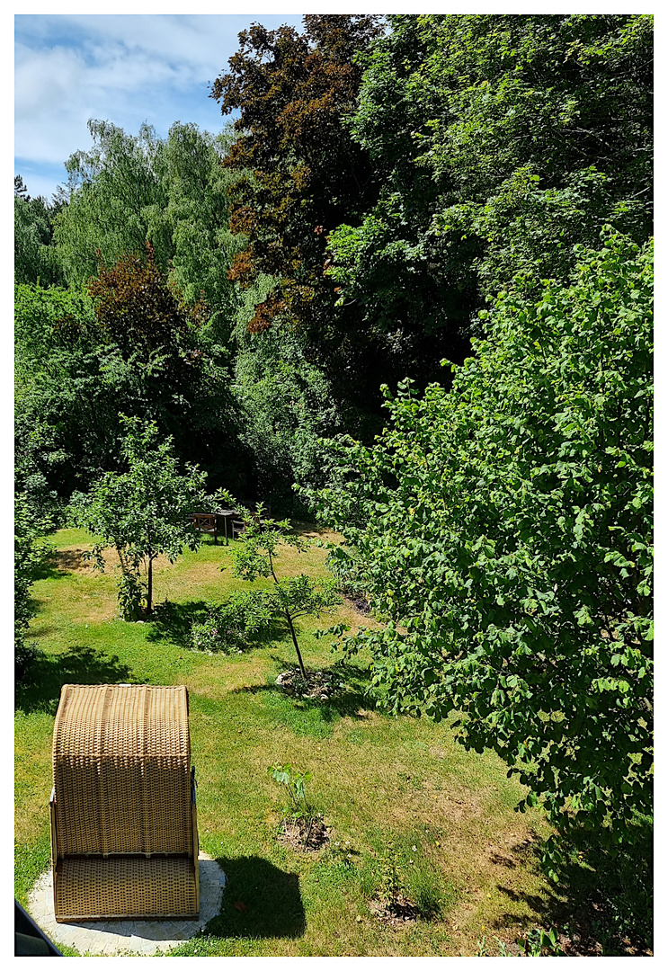 Die Lese-Ecke im Garten