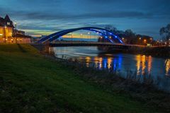 Die Lesumbrücke in Bremen-Burg I