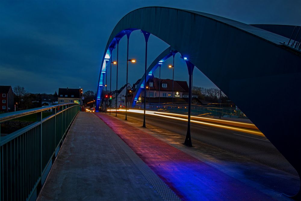 Die Lesumbrücke in Bremen-Burg III