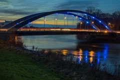 Die Lesumbrücke in Bremen-Burg IV