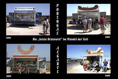 Die "letzte Bratwurst" im Wandel der Zeit ;-)