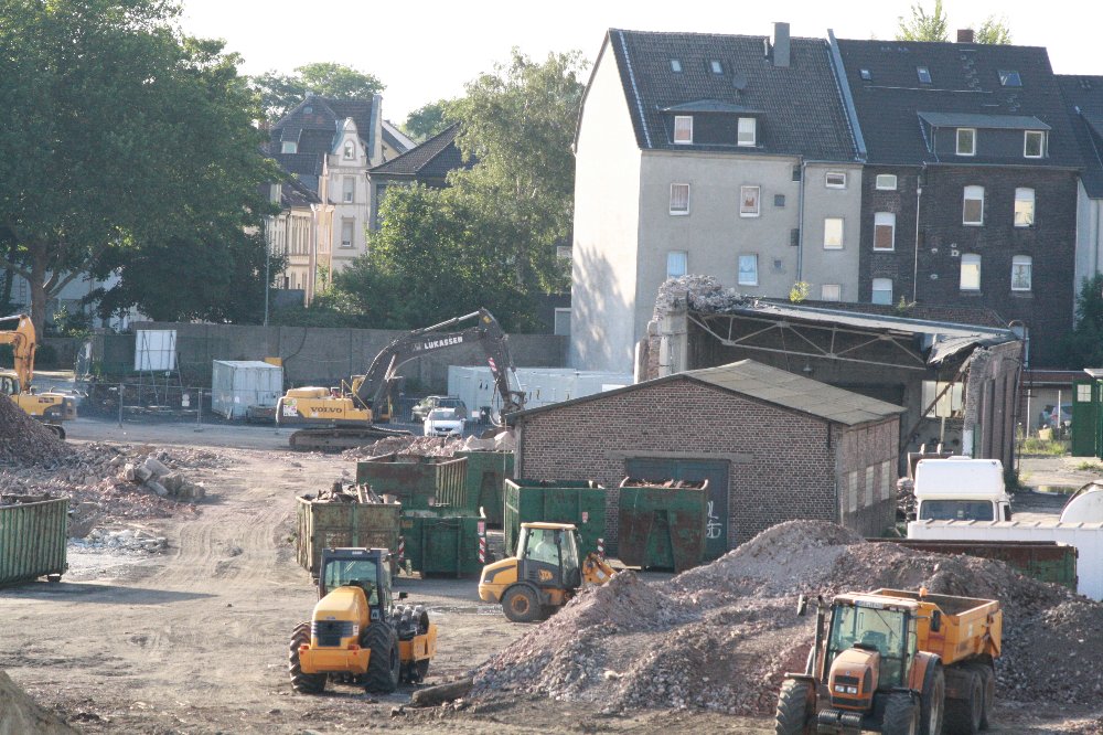 Die letzte noch verbliebene Halle der FA Raschig