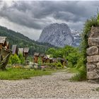 Die letzte Ruhestätte mit gewaltigem Bergpanorama