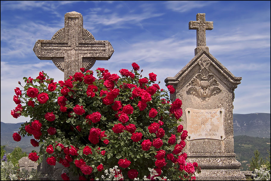 Die letzte Ruhestätte...Saignon...