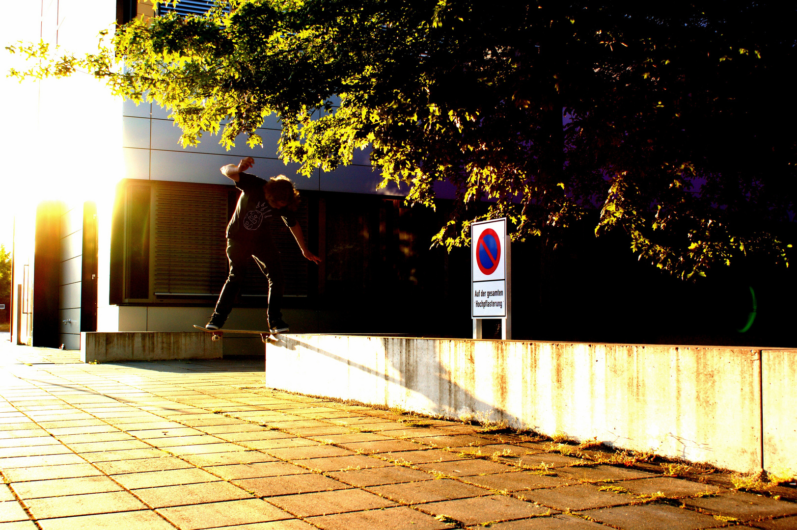 Die letzte Sonne mitgenommen