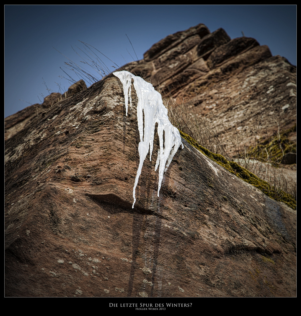 Die letzte Spur des Winters?