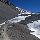 Die letzte Wegstrecke zum Thorong La in 5200m Höhe