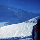 Die letzten 400 m am Mont Blanc