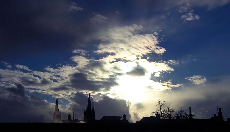 Die letzten Blicke über Ulm (2)