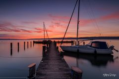 Die letzten Boote am Steg 