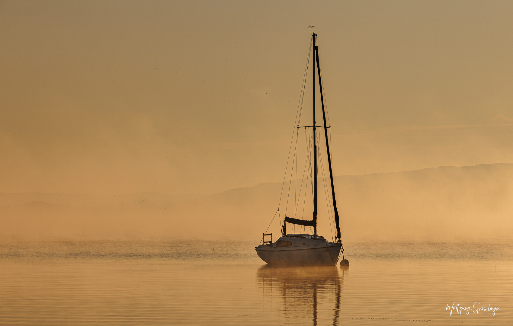 Die letzten Boote auf dem See