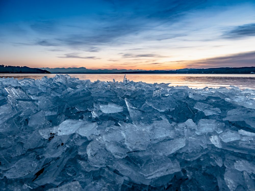 Die letzten Eisschollen