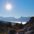 Die letzten Herbsttage in den Bergen 