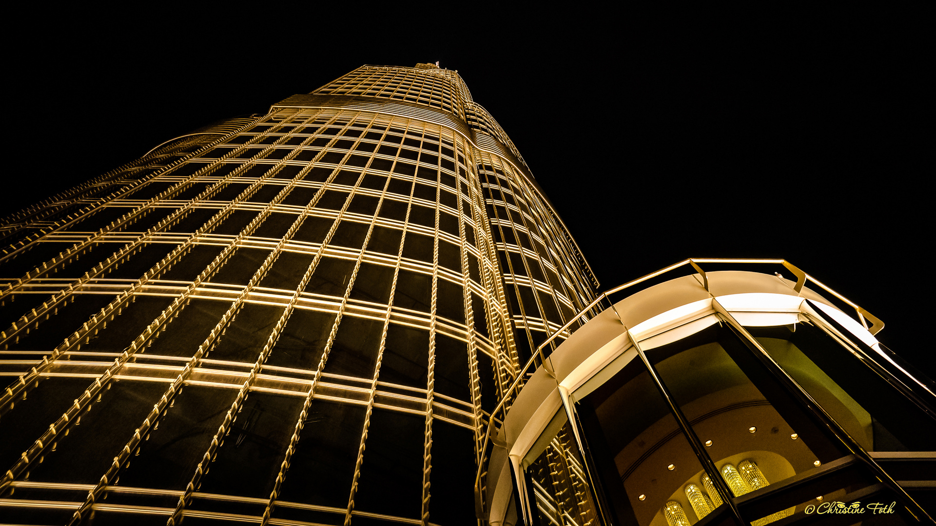 Die letzten Meter des Burj Khalifa