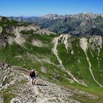 Die letzten Meter zum Gipfelkreuz!