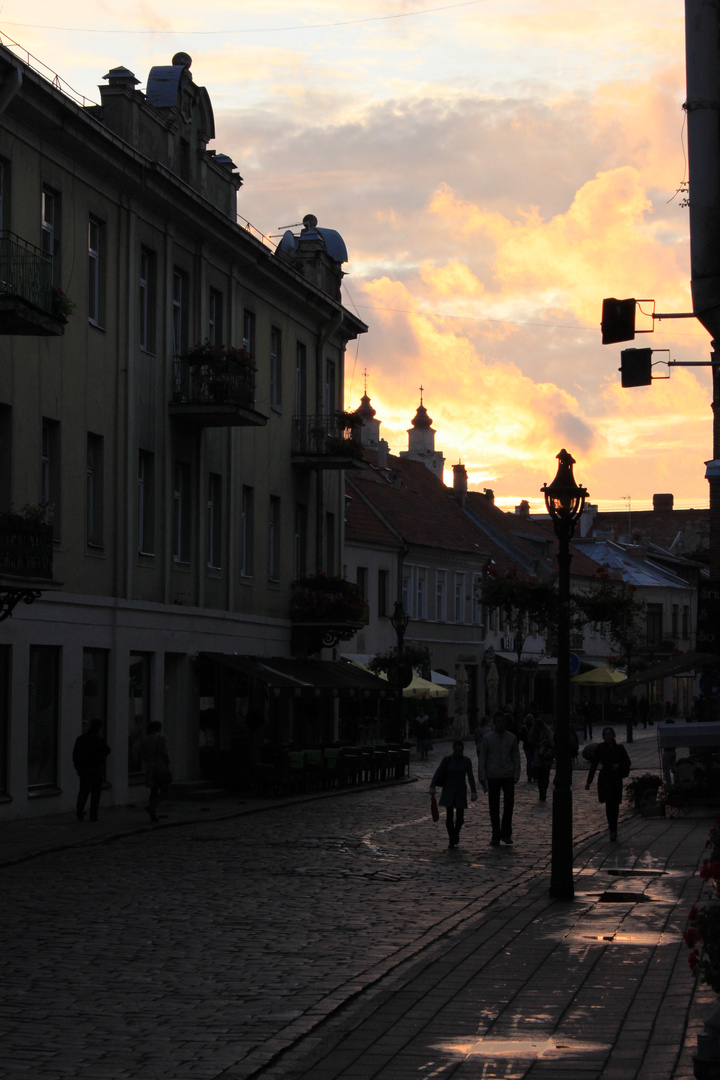 Die letzten Minuten des Abends...