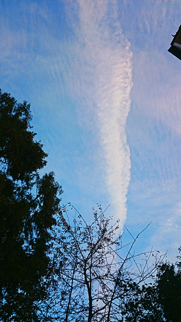 Die letzten schönen Tage mit blauem Himmel