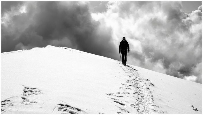 Die letzten Schritte...