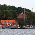 Die letzten Segler am Tiessenkai in Kiel Holtenau