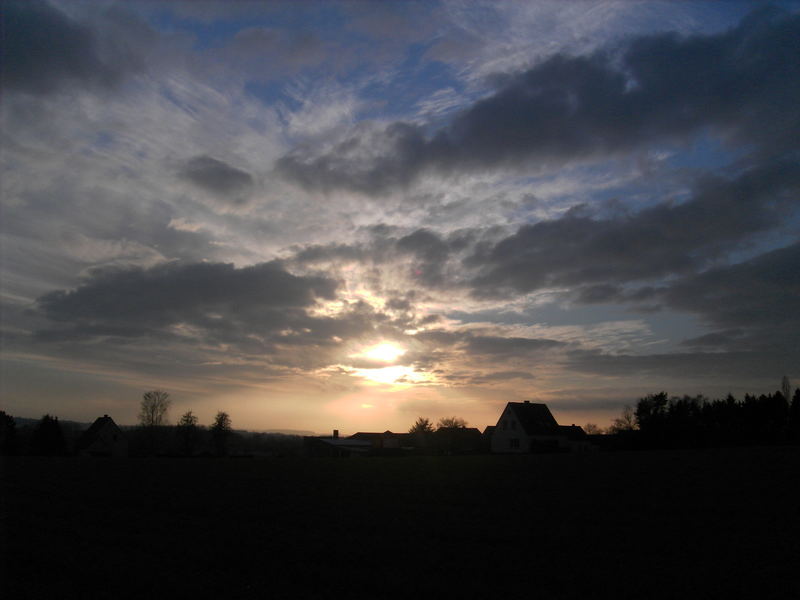 die letzten sonnenstrahlen