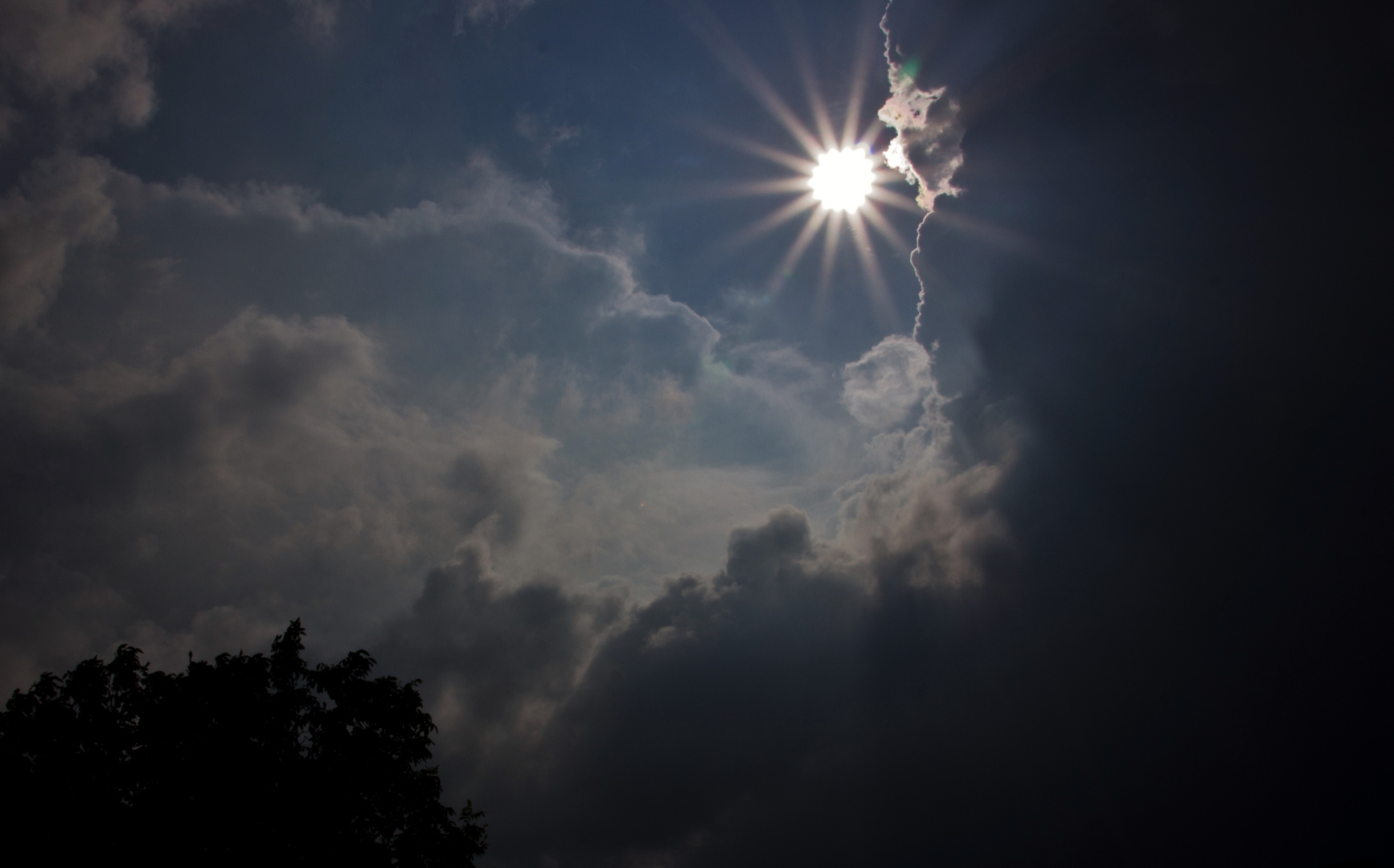 Die letzten Sonnenstrahlen...