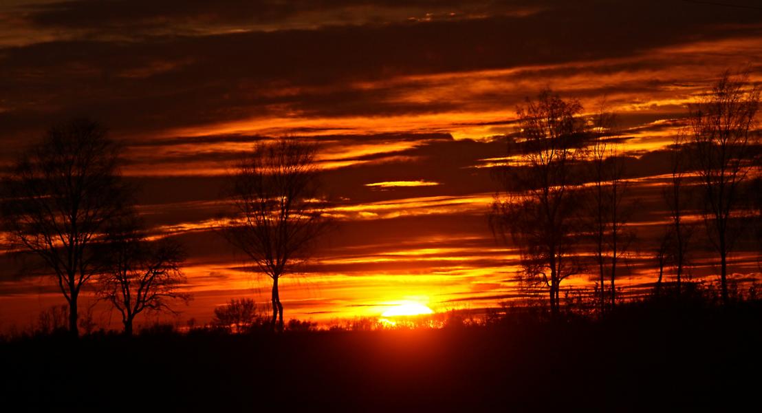 die letzten Sonnenstrahlen