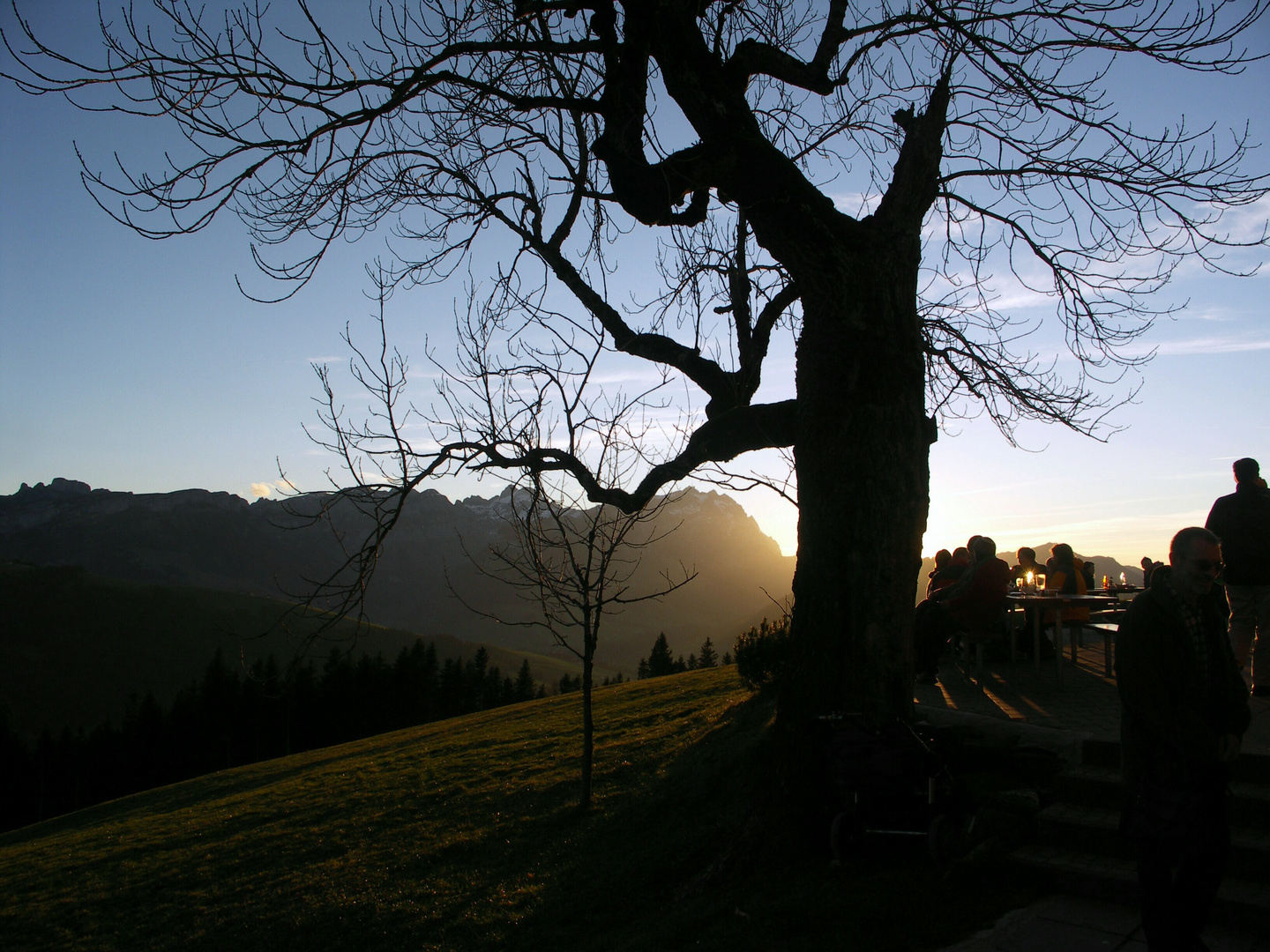 Die letzten Sonnenstrahlen