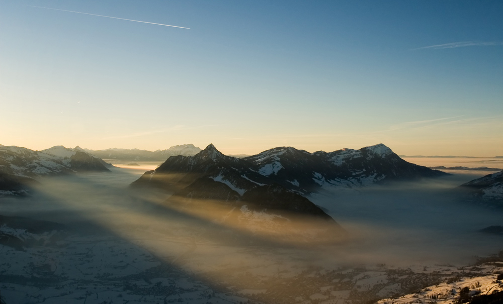 Die letzten Sonnenstrahlen