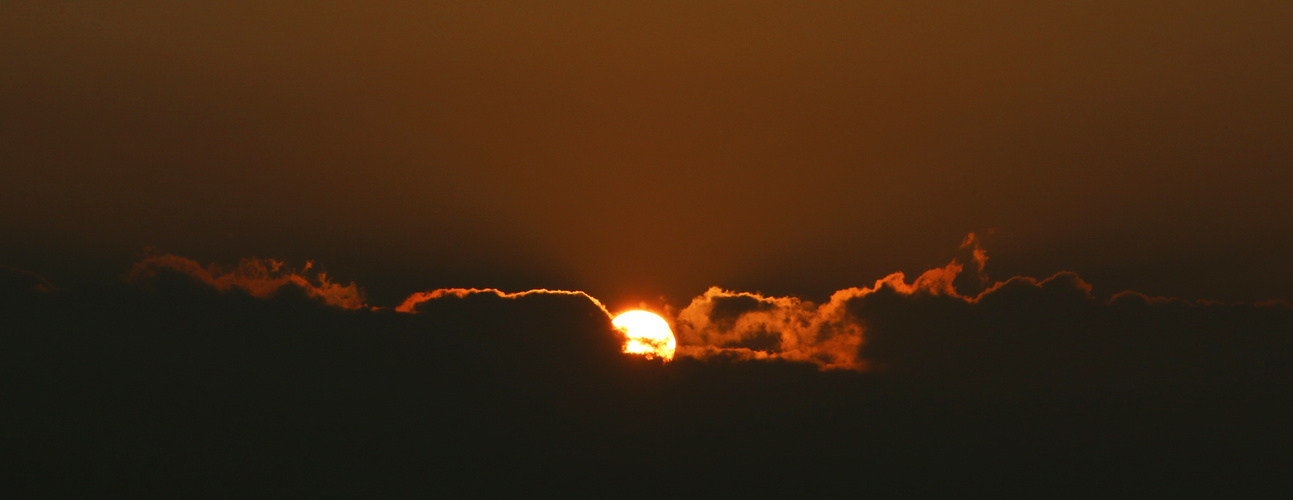 Die letzten Sonnenstrahlen...