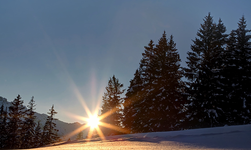 Die letzten Sonnenstrahlen