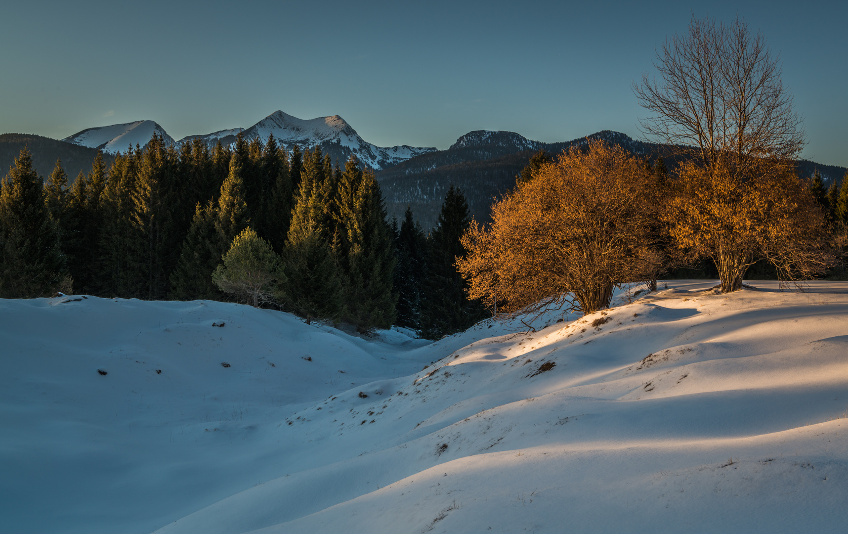 Die letzten Sonnenstrahlen