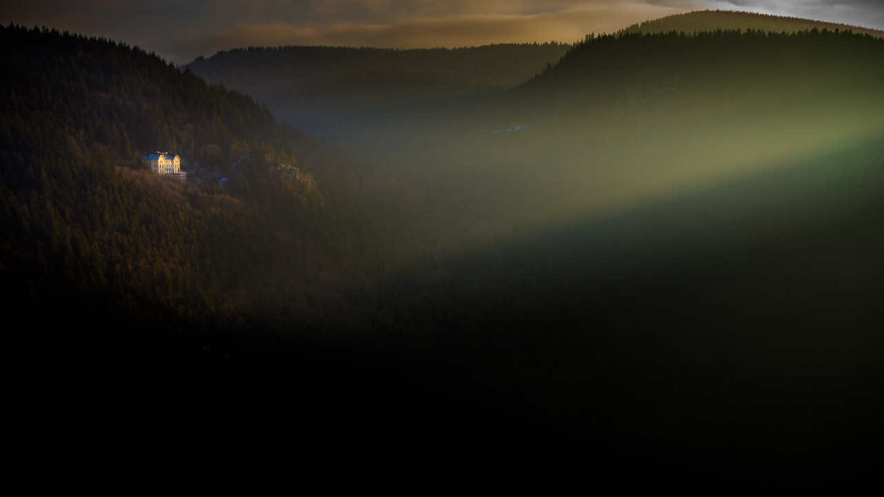 Die letzten Sonnenstrahlen