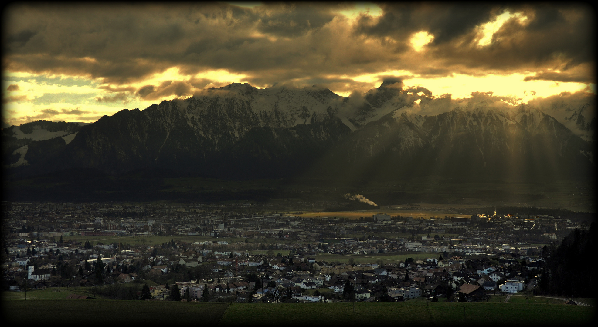 Die letzten Sonnenstrahlen