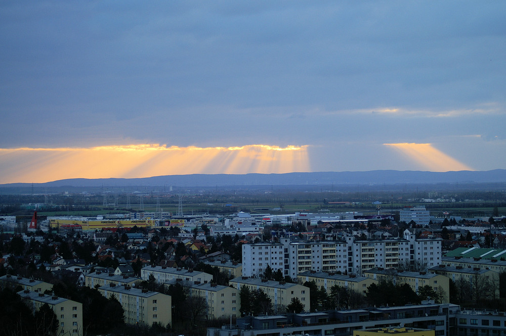 Die letzten Sonnenstrahlen