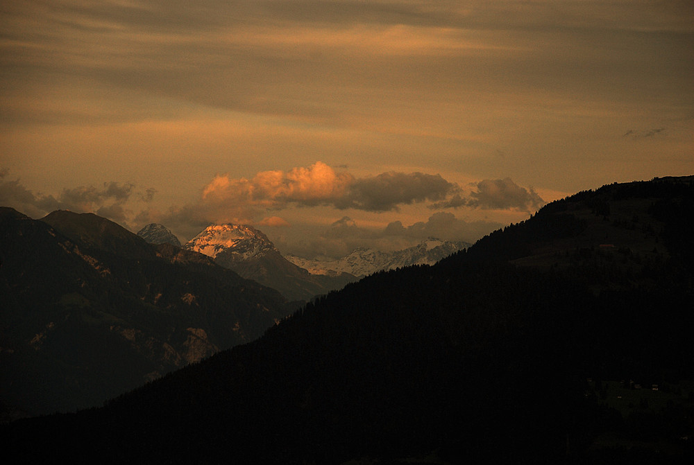 die letzten Sonnenstrahlen