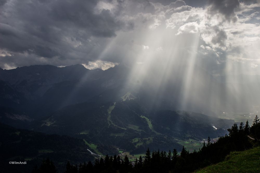 Die letzten Sonnenstrahlen