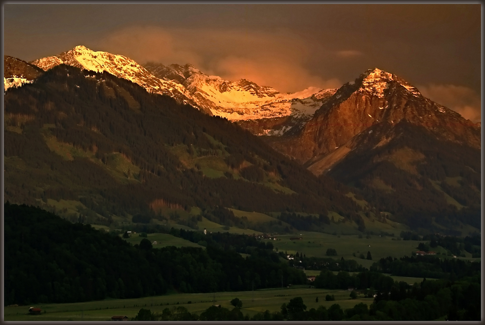 Die letzten Sonnenstrahlen