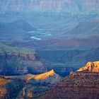 Die letzten Sonnenstrahlen im Canyon