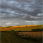 ... die letzten Sonnenstrahlen vor dem Gewitter