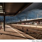 Die letzten Sonnenstrahlen vor dem Regen im Bremer Bahnhof 2