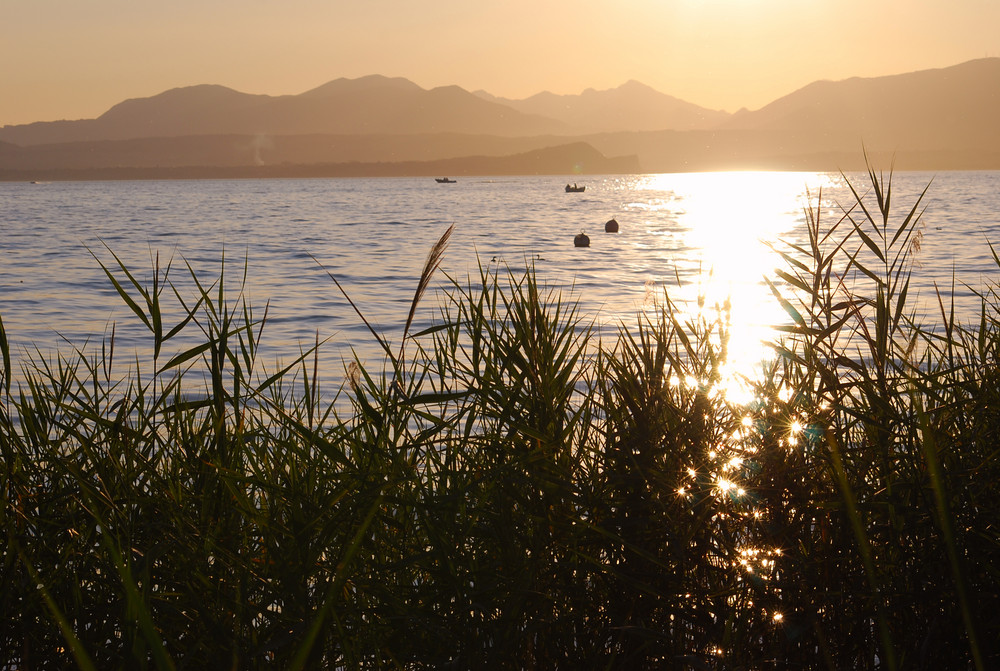 Die letzten Strahlen / Gardasee