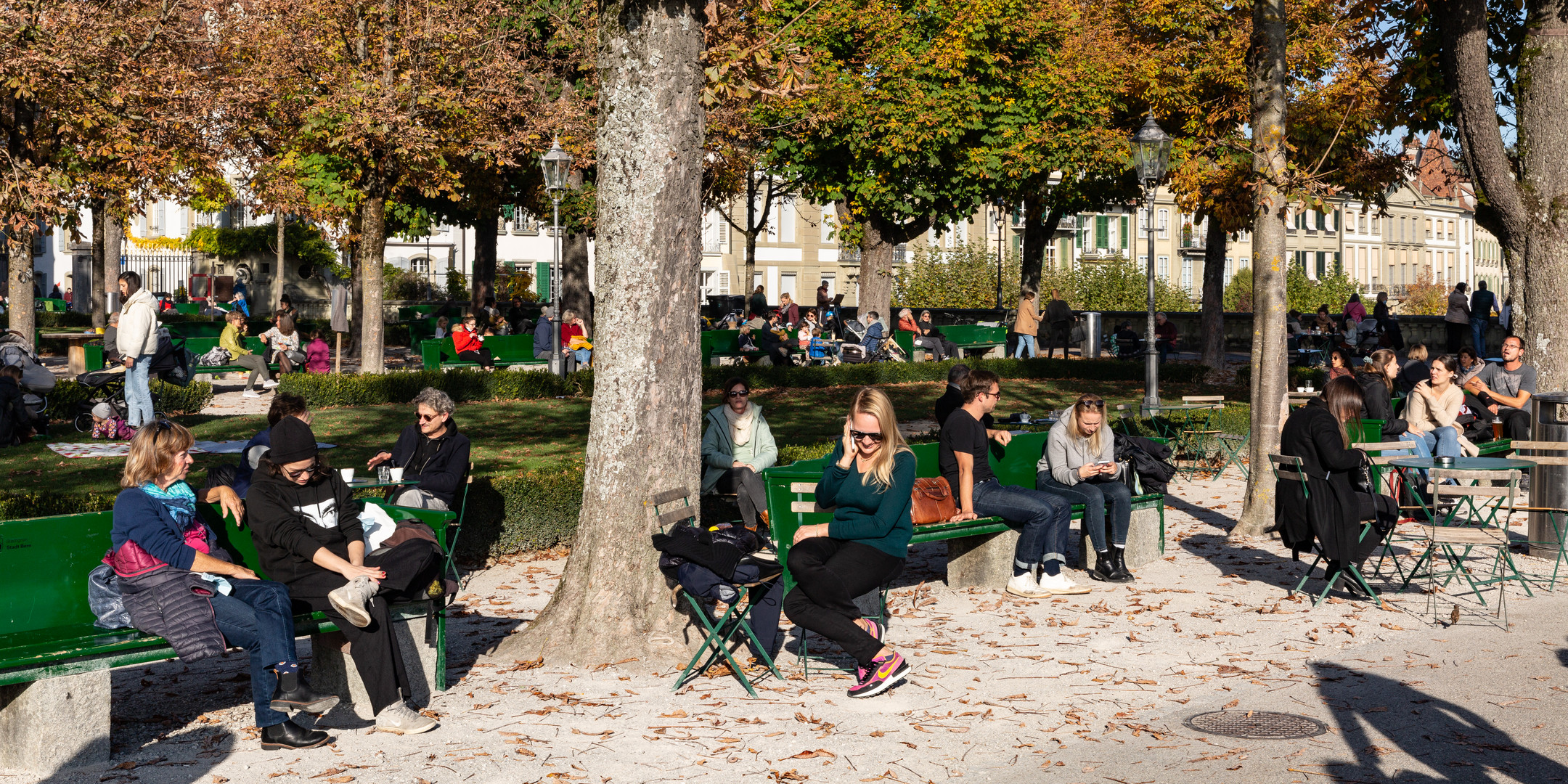 Die letzten warmen Herbsttage geniessen...