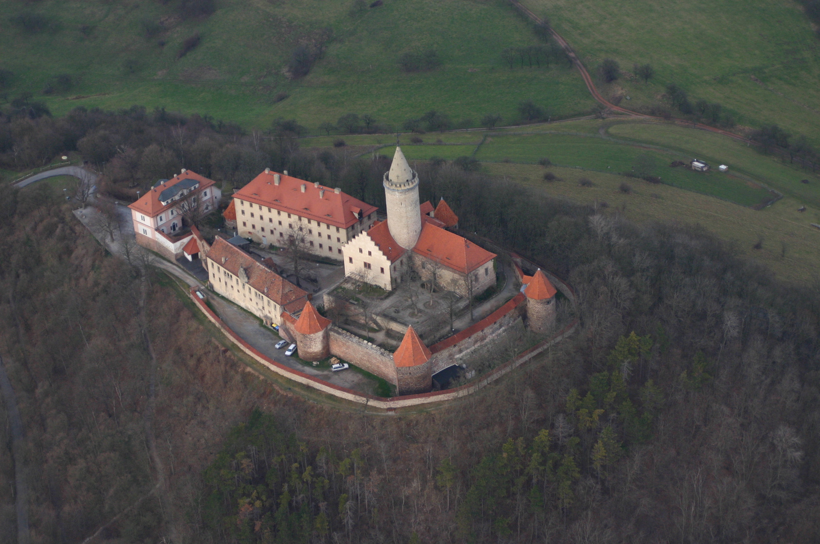 Die Leuchtenburg bei Kahla