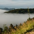 Die Leuchtenburg über dem Nebel